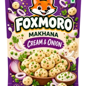 Foxmoro Makhana Cream Onion pack